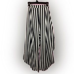 On and Off the Runway Small Striped Flare Pants